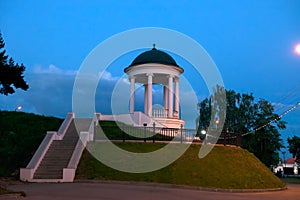 Ladder to Ostrovsky`s gazebo