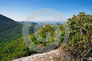 Ostry Kamen castle ruins, Slovakia