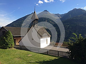 Osttirol Alps, dorf Zeldach