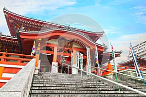 Osu Kannon Temple in Nagoya, Japan