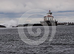 Oswego West Pierhead Lighthouse