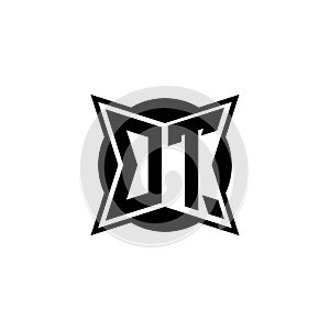 OT Logo Monogram Geometric Modern Design