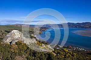 Otago Harbour in New Zealand