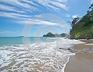 Otamure Bay beach, Whananaki, Northland, New Zealand