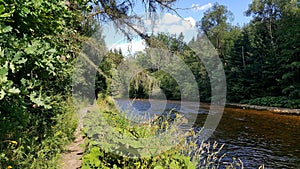 Otava River, Czech Republic photo