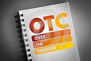 OTC - Over The Counter acronym