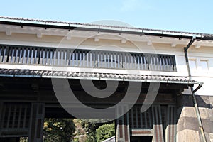 Ote gate of Edo castle photo