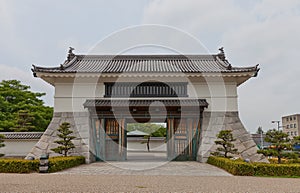 Otemon Gate of Okazaki Castle, Aichi Prefecture, Japan