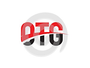 OTG Letter Initial Logo Design Vector Illustration