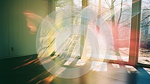 otherworldly light leak