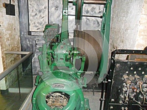 Otis Elevator Mechanical Room and Controller