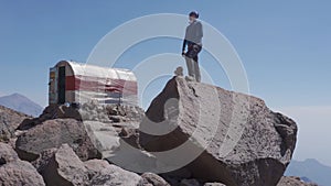 otis mcallister refuge in the iztaccihuatl volcano