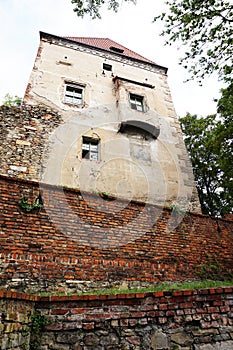 Otmuchow castle in Poland