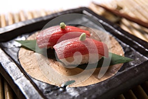 Otoro (Fatty Tuna Belly) Sushi