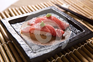 Otoro (Fatty Tuna Belly) Sushi