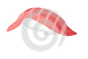 OToro sushi / tuna vector