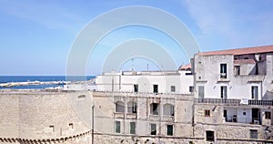 Otranto with Alfonsina Gate, Apulia, Italy