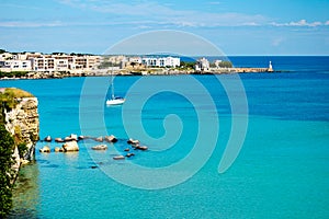 Otranto harbor