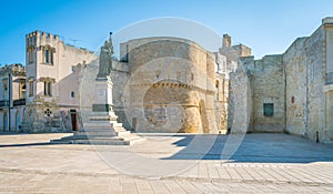 Sunny morning in Otranto, province of Lecce in the Salento peninsula, Puglia, Italy.