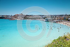 Otranto town in Puglia Italy