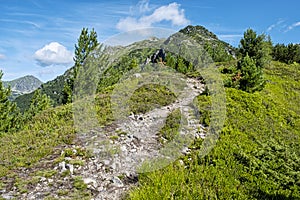 Otrhance mountain ridge, Western Tatras mountains, Slovakia