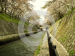 The Otsu Lock and Biwako Sosui or Lake Biwa Canal Boat Ride in Shiga