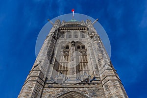 Ottawa CANADA - February 17, 2019: Federal Parliament Building of Canada in Ottawa, North America