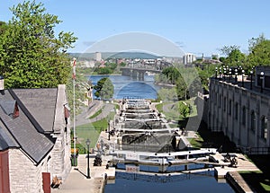 Ottawa Locks and River 2008