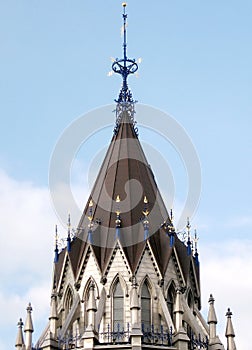 Ottawa Parliament Library detail 2008