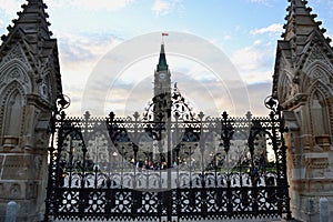 Ottawa Parliment fence