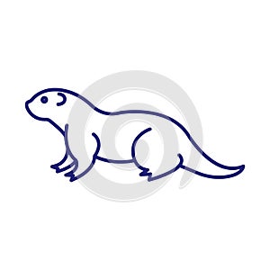 Otte Isolated Vector icon that can be easily modified or edited