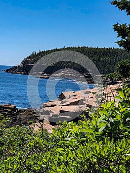 Otter Cliffs at Acadia National Park in Maine