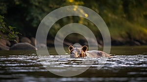 Otter Family Fun in Golden River