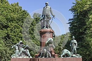 Otto von Bismarck monument photo