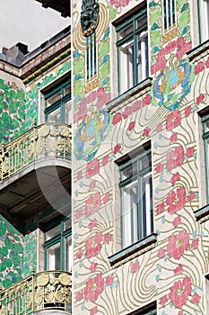Otto Wagner architecture, art nouveau photo