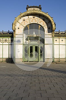 Otto Wagner Pavilion Karlsplatz, Vienna photo