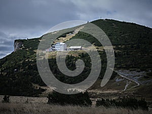 Ottohaus in the Raxalpe Mountains in Austria photo