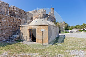 Ottoman bath in Rio castle, Peloponnese, Greece