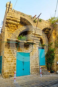 Ottoman building in the old city of Acre Akko