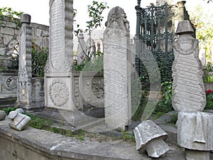 Ottoman Cemetery in Eyup, Istanbul.