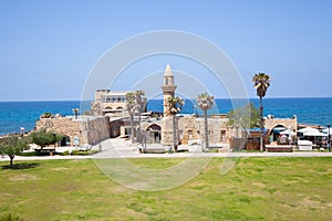 ottoman mosque called Bosnia in Caesarea
