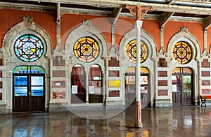 Ottoman style architecture of Sirkeci railway Terminal building in Istanbul