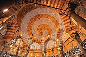 Ottoman sultan 1 Suleiman tomb / Istanbul-Turkey photo