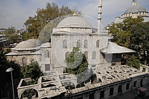 Ottoman sultan, Sultan Abraham`s wife is wrongly turhan sultan tomb / Istanbul-Turkey