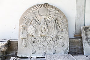 Ottoman symbol in Topkapi Palace, Istanbul