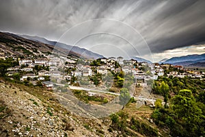 Ottoman Town Of Gjirokaster In Albania