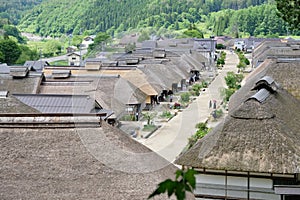 Ouchi-juku in Tohoku region, Japan