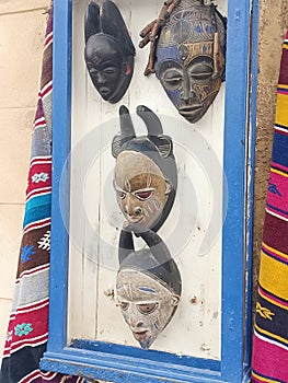 Oud masks made of Moroccan