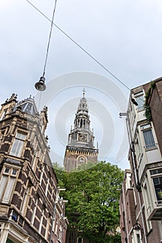 Oude Kerk (Old Church) in Amsterdam, Netherlands.