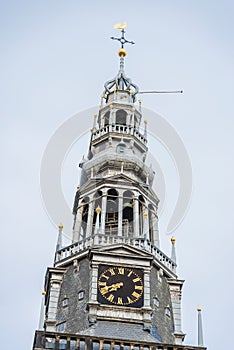 Oude Kerk Old Church in Amsterdam, Netherlands.